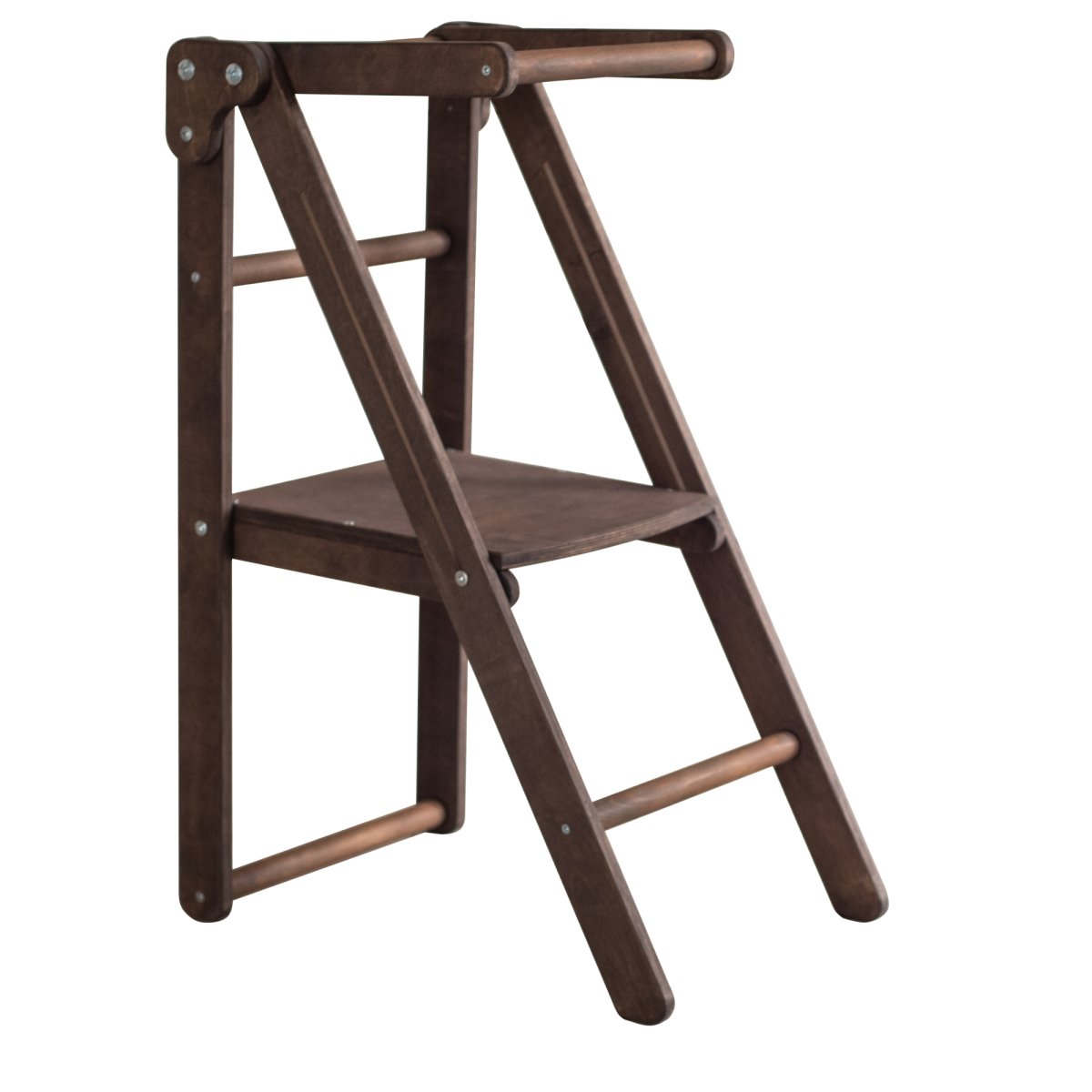 Wooden Kitchen Helper for Preschool - Chocolate - Premium Kitchen Helper Tower from Tailored Gents, Tots 'N Paws - Just $103.38! Shop now at Tailored Gents, Tots 'N Paws