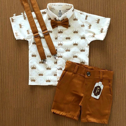 Tot T-shirt w/ Shorts Set - Premium Tot Apparel from Tailored Gents, Tots 'N Paws - Just $32! Shop now at Tailored Gents, Tots 'N Paws