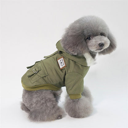 Cotton "Paws" Hoodie - Premium "Paws" Apparel from Tailored Gents, Tots 'N Paws - Just $22! Shop now at Tailored Gents, Tots 'N Paws