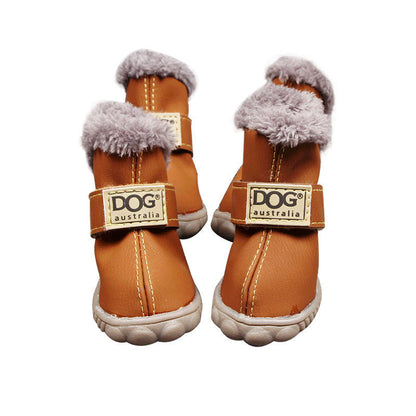 "Paws" Thick Snow Boots - Premium "Paws" Apparel from Tailored Gents, Tots 'N Paws - Just $20! Shop now at Tailored Gents, Tots 'N Paws