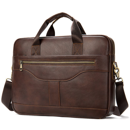 Vintage Handbag Gent's Briefcase - Premium Men's Bag from Tailored Gents, Tots 'N Paws - Just $71! Shop now at Tailored Gents, Tots 'N Paws