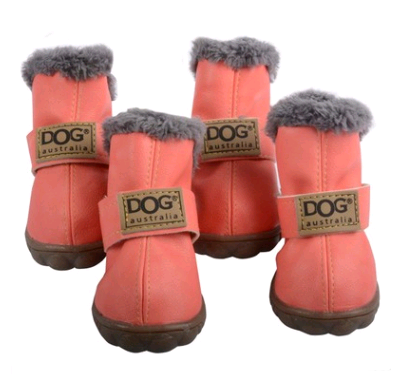 "Paws" Thick Snow Boots - Premium "Paws" Apparel from Tailored Gents, Tots 'N Paws - Just $20! Shop now at Tailored Gents, Tots 'N Paws