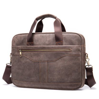 Vintage Handbag Gent's Briefcase - Premium Men's Bag from Tailored Gents, Tots 'N Paws - Just $71! Shop now at Tailored Gents, Tots 'N Paws