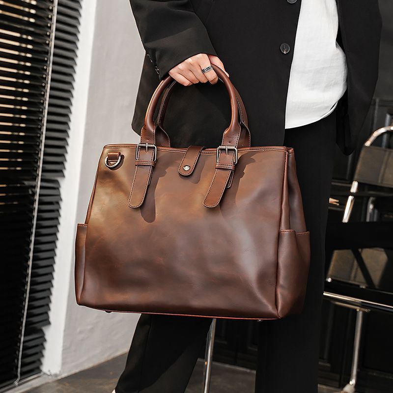 Single Shoulder Diagonal Bag - Premium Men's Bag from Tailored Gents, Tots 'N Paws - Just $64! Shop now at Tailored Gents, Tots 'N Paws