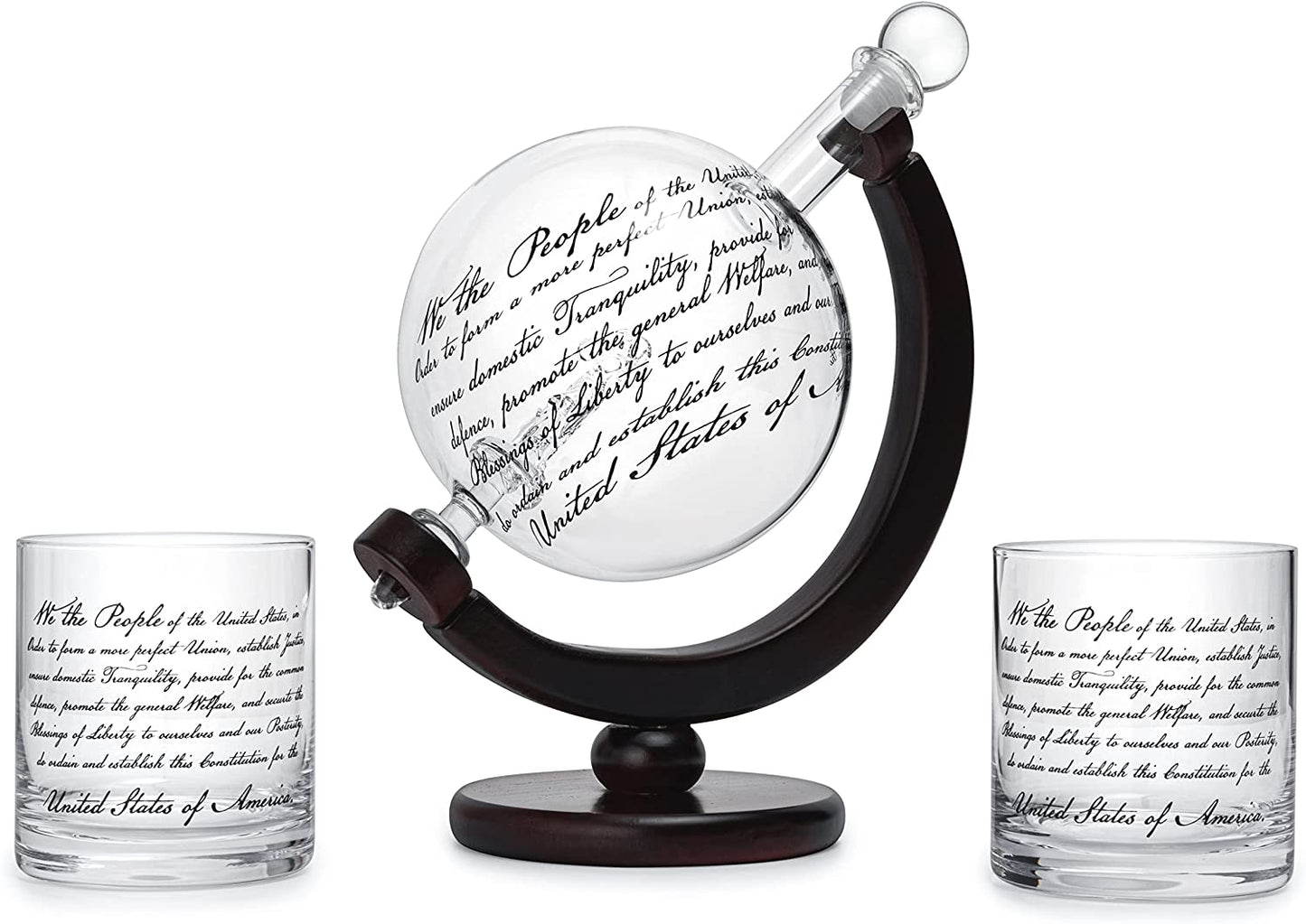 U.S. Constitution Whiskey Decanter Set - Premium Decanter Sets from Tailored Gents, Tots 'N Paws - Just $87.69! Shop now at Tailored Gents, Tots 'N Paws