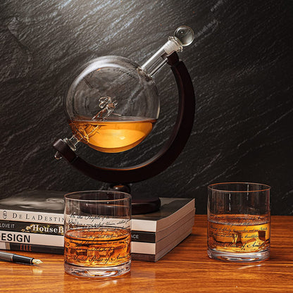 U.S. Constitution Whiskey Decanter Set - Premium Decanter Sets from Tailored Gents, Tots 'N Paws - Just $87.69! Shop now at Tailored Gents, Tots 'N Paws