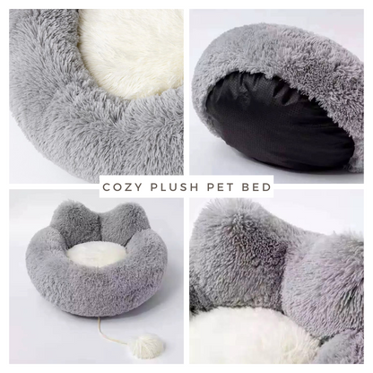 Cozy Plush "Paws" Bed - Premium "Paws" Bed from Tailored Gents, Tots 'N Paws - Just $67.48! Shop now at Tailored Gents, Tots 'N Paws