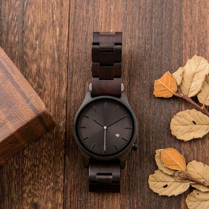 Antique Luxury Wood Watch - Premium Watches from Tailored Gents, Tots 'N Paws - Just $24! Shop now at Tailored Gents, Tots 'N Paws