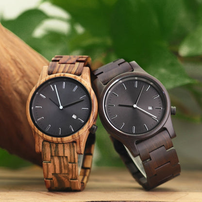 Antique Luxury Wood Watch - Premium Watches from Tailored Gents, Tots 'N Paws - Just $24! Shop now at Tailored Gents, Tots 'N Paws