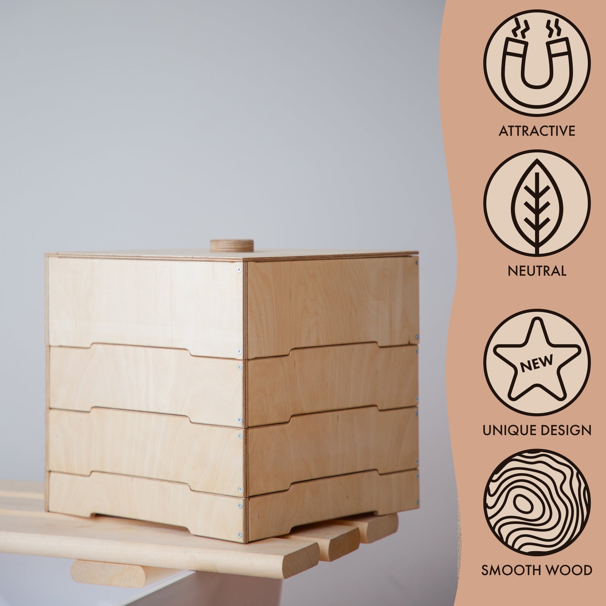 Wooden storage/sorter for constructor - Premium Lego Storage from Tailored Gents, Tots 'N Paws - Just $78.53! Shop now at Tailored Gents, Tots 'N Paws