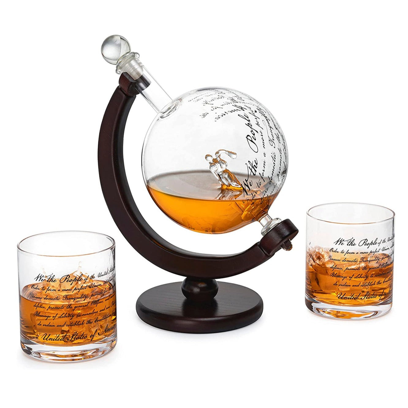 U.S. Constitution Whiskey Decanter Set - Premium Decanter Sets from Tailored Gents, Tots 'N Paws - Just $87.69! Shop now at Tailored Gents, Tots 'N Paws