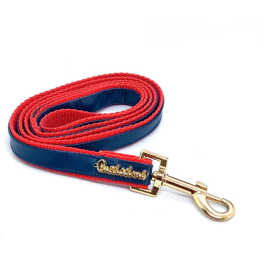 Cardinal "Paws" Leash - Premium "Paws" Leash from Tailored Gents, Tots 'N Paws - Just $47.25! Shop now at Tailored Gents, Tots 'N Paws